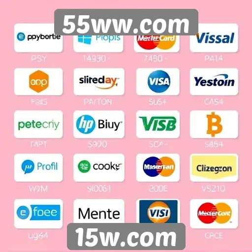 Explorando os métodos de pagamento do 55ww.com